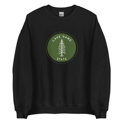 Tall Tree Custom Lake Crewneck Sweatshirt
