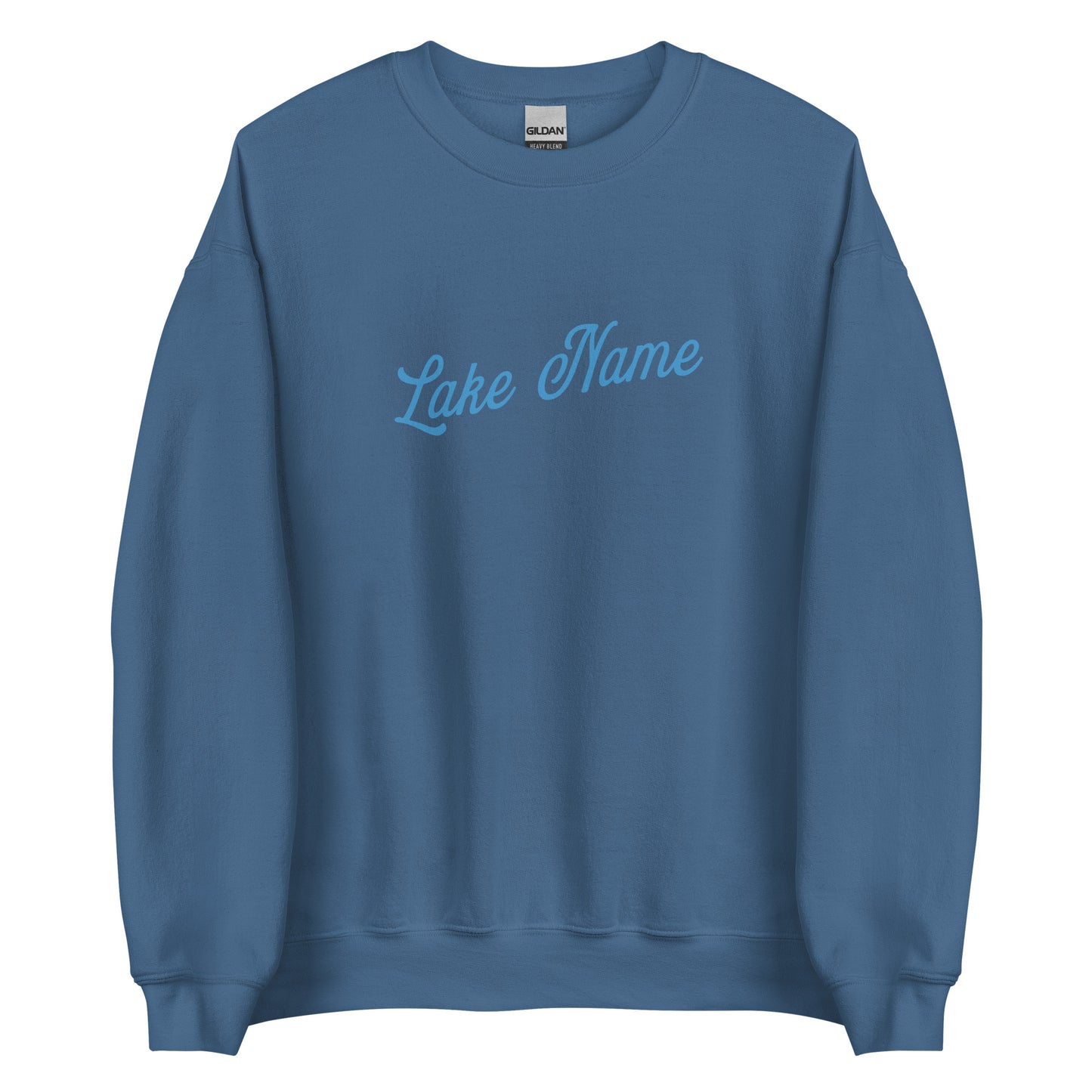 Signature Logo Custom Lake Unisex Sweatshirt