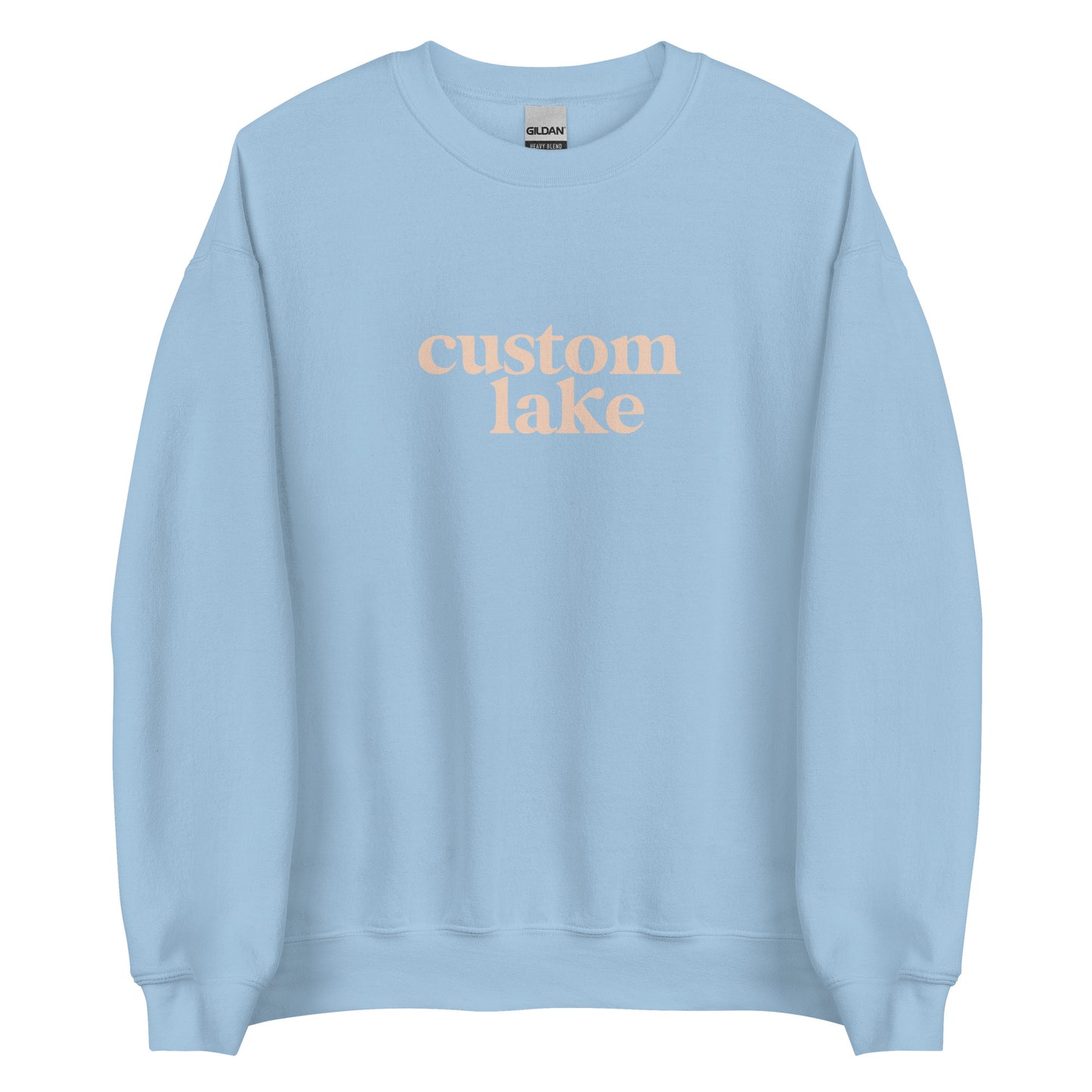 Original Logo Customized Lake Unisex Sweatshirt