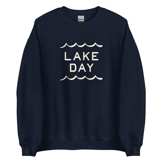 Lake Day Waves Sweatshirt