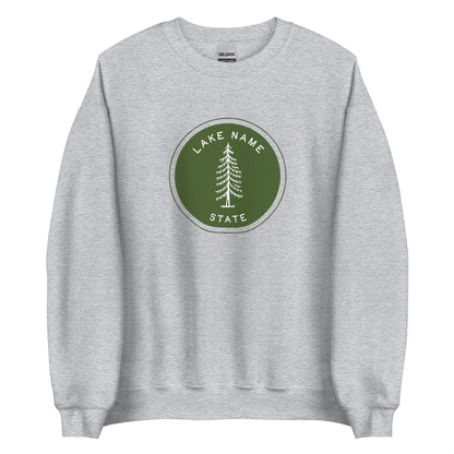 Tall Tree Custom Lake Crewneck Sweatshirt