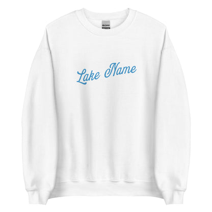 Signature Logo Custom Lake Unisex Sweatshirt