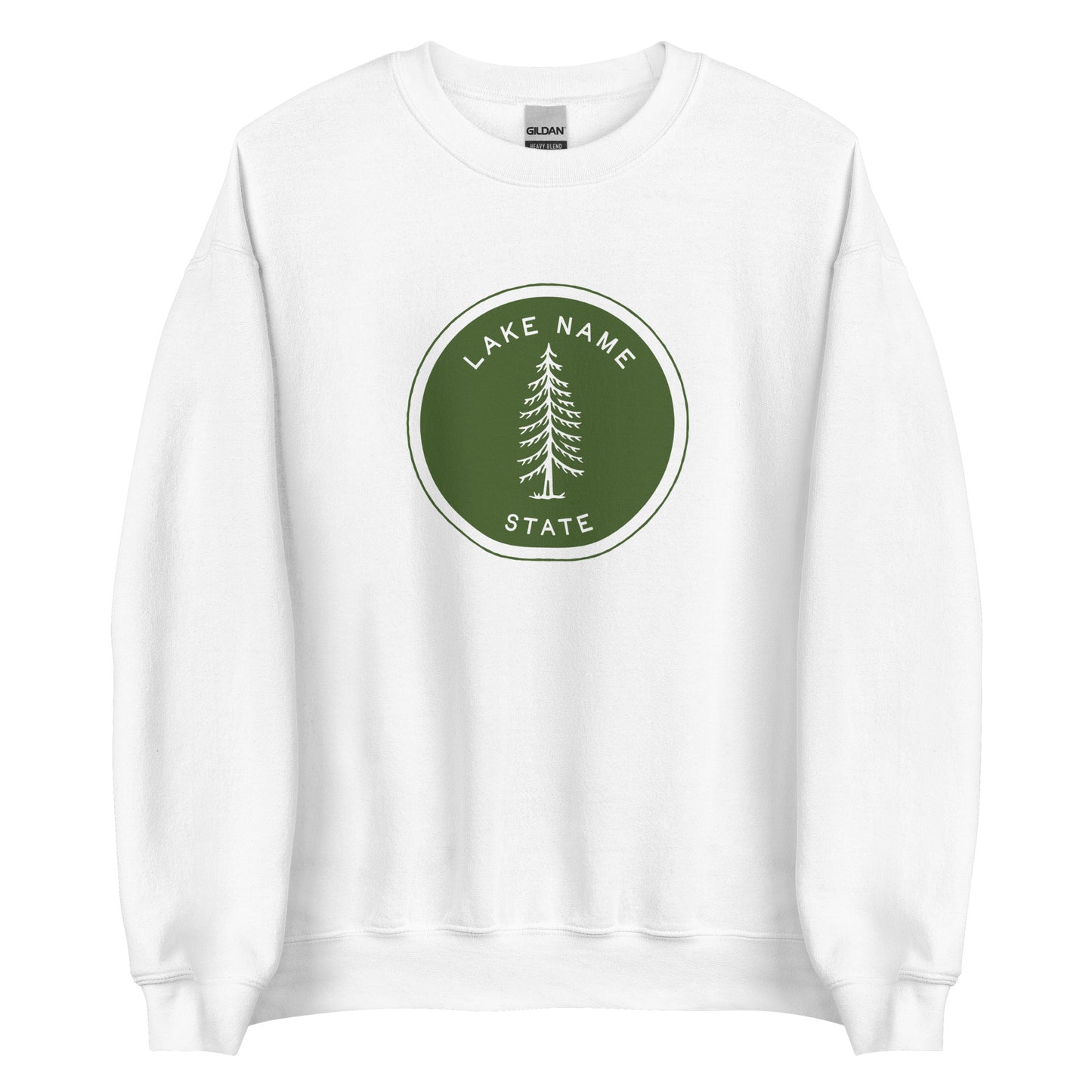 Tall Tree Custom Lake Crewneck Sweatshirt