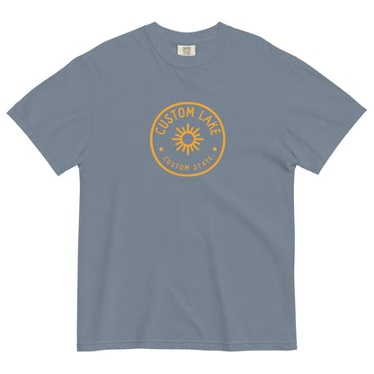 Sunny Logo Custom Lake Unisex Garment-dyed T-Shirt