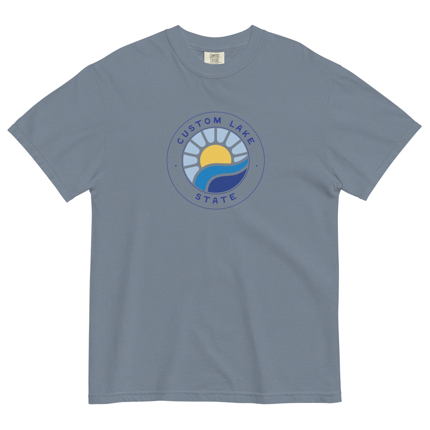 Waves Lake Logo Heavyweight T-shirt