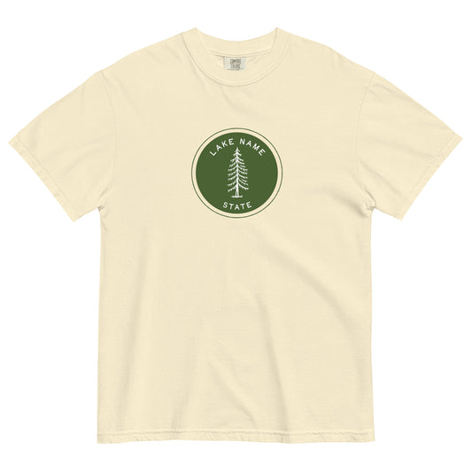 Tall Tree Custom Lake logo heavyweight t-shirt