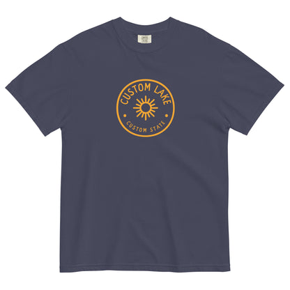 Sunny Logo Custom Lake Unisex Garment-dyed T-Shirt