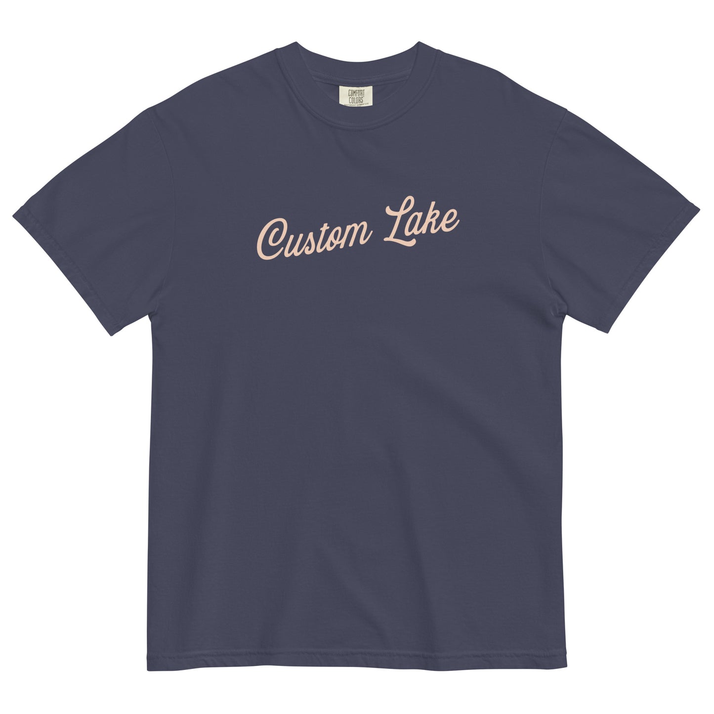 Signature Logo Custom Lake Unisex Garment-dyed T-shirt