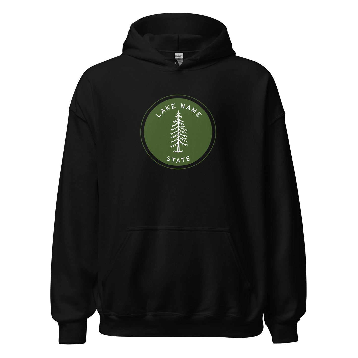 Tall Tree Lake Logo Custom Hoodie