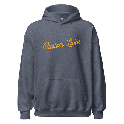 Signature Logo Custom Lake Unisex Hoodie