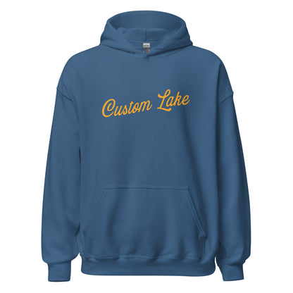 Signature Logo Custom Lake Unisex Hoodie