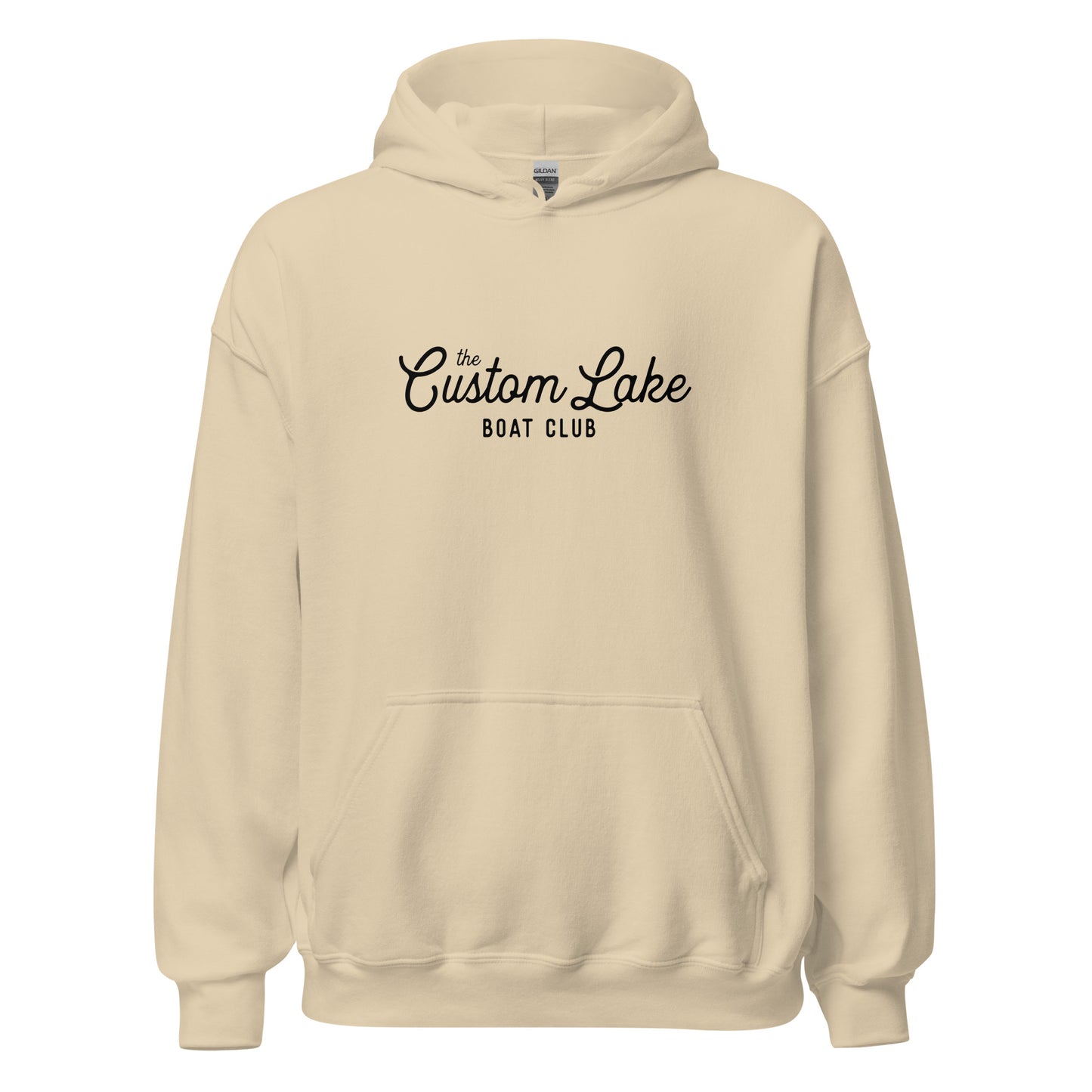 Boat Club Logo Custom Lake Unisex Hoodie