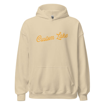 Signature Logo Custom Lake Unisex Hoodie