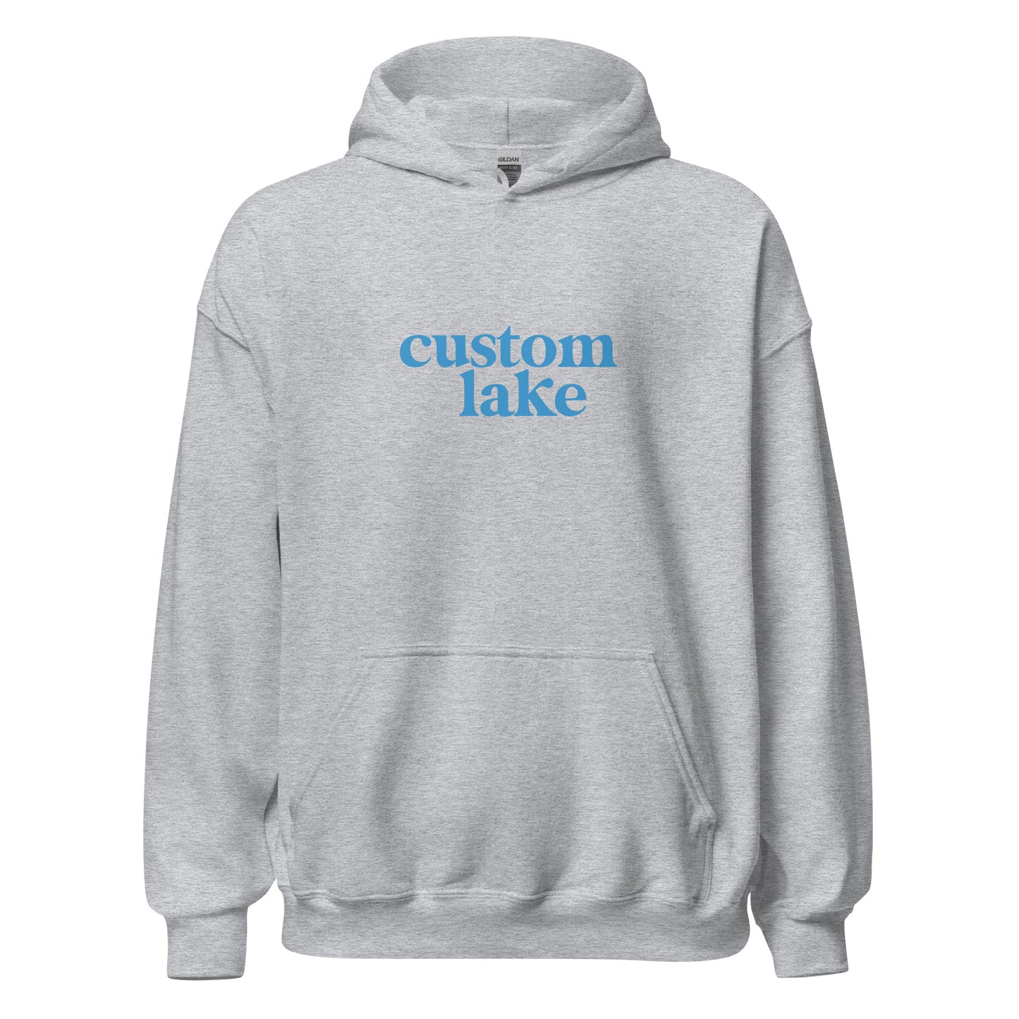 Original Lake Logo Customized Unisex Hoodie