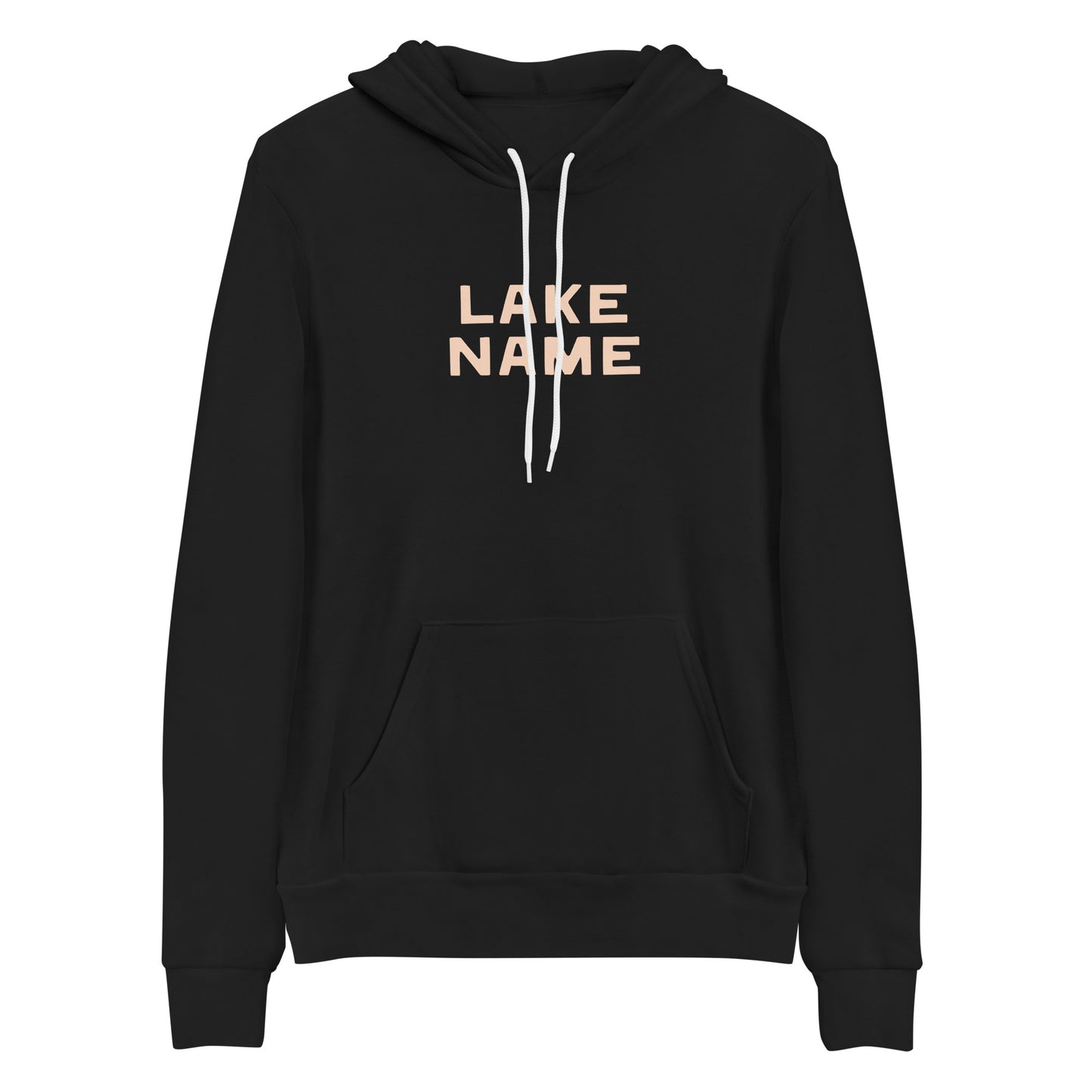 Camp Logo Custom Lake Premium Unisex Hoodie