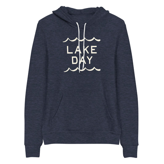 Lake Day Waves Premium Hoodie