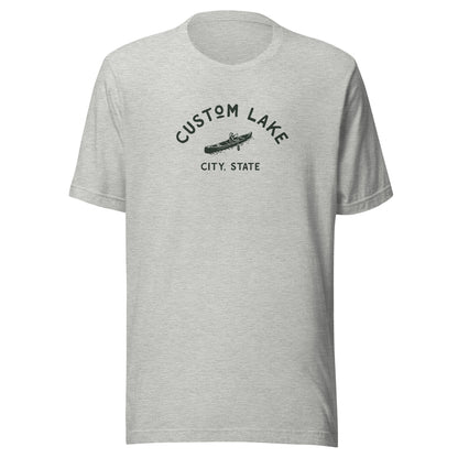 Canoe Logo Custom Lake Lightweight T-shirt