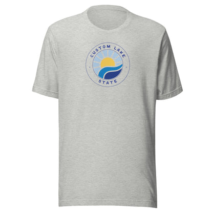 Waves Custom Lake Logo Lightweight T-shirt