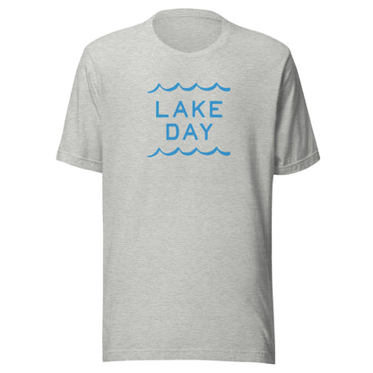 Lake Day Waves Logo Lightweight T-Shirt