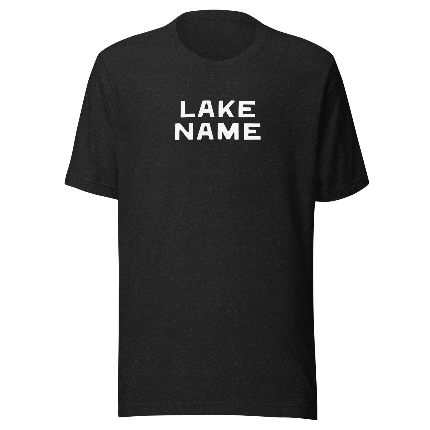 Camp Logo Custom Lake Unisex T-shirt