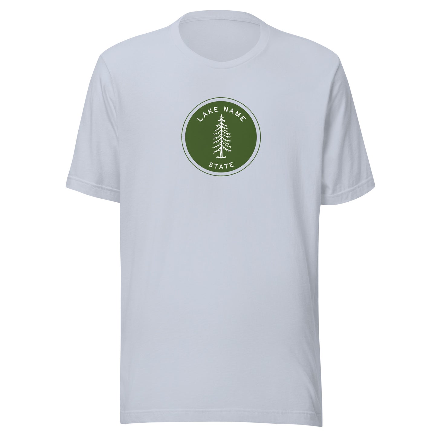 Tall Tree Custom Lake Logo Lightweight Unisex t-shirt