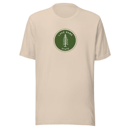 Tall Tree Custom Lake Logo Lightweight Unisex t-shirt