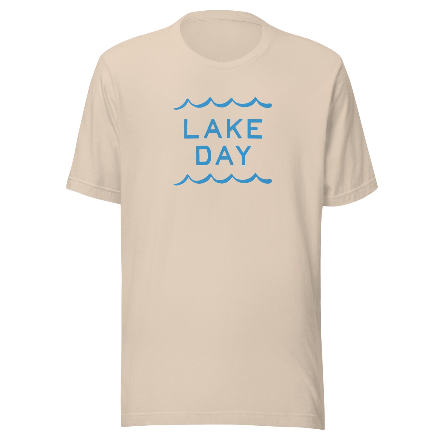 Lake Day Waves Logo Lightweight T-Shirt