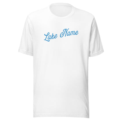 Signature Logo Custom Lake Lightweight T-shirt
