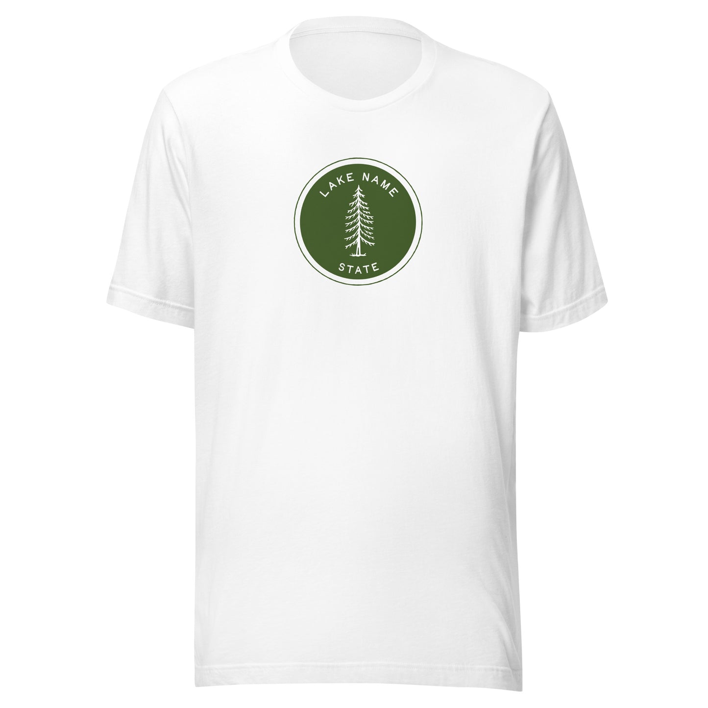 Tall Tree Custom Lake Logo Lightweight Unisex t-shirt