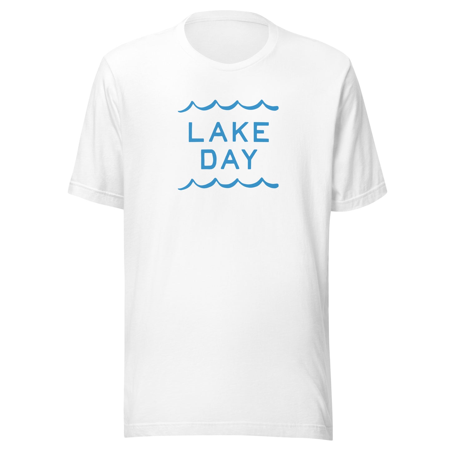 Lake Day Waves Logo Lightweight T-Shirt