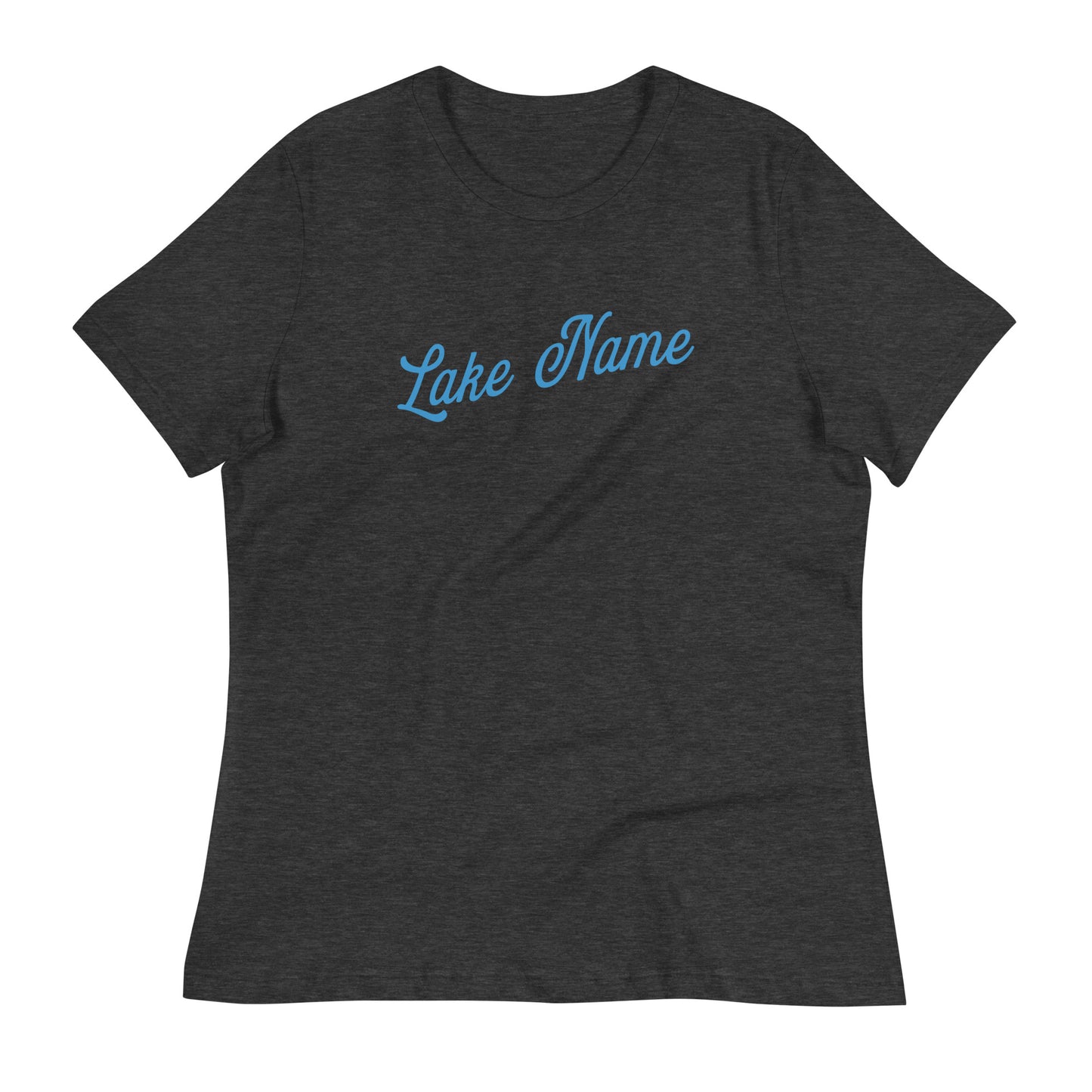 Signature logo Custom Lake Women's T-Shirt