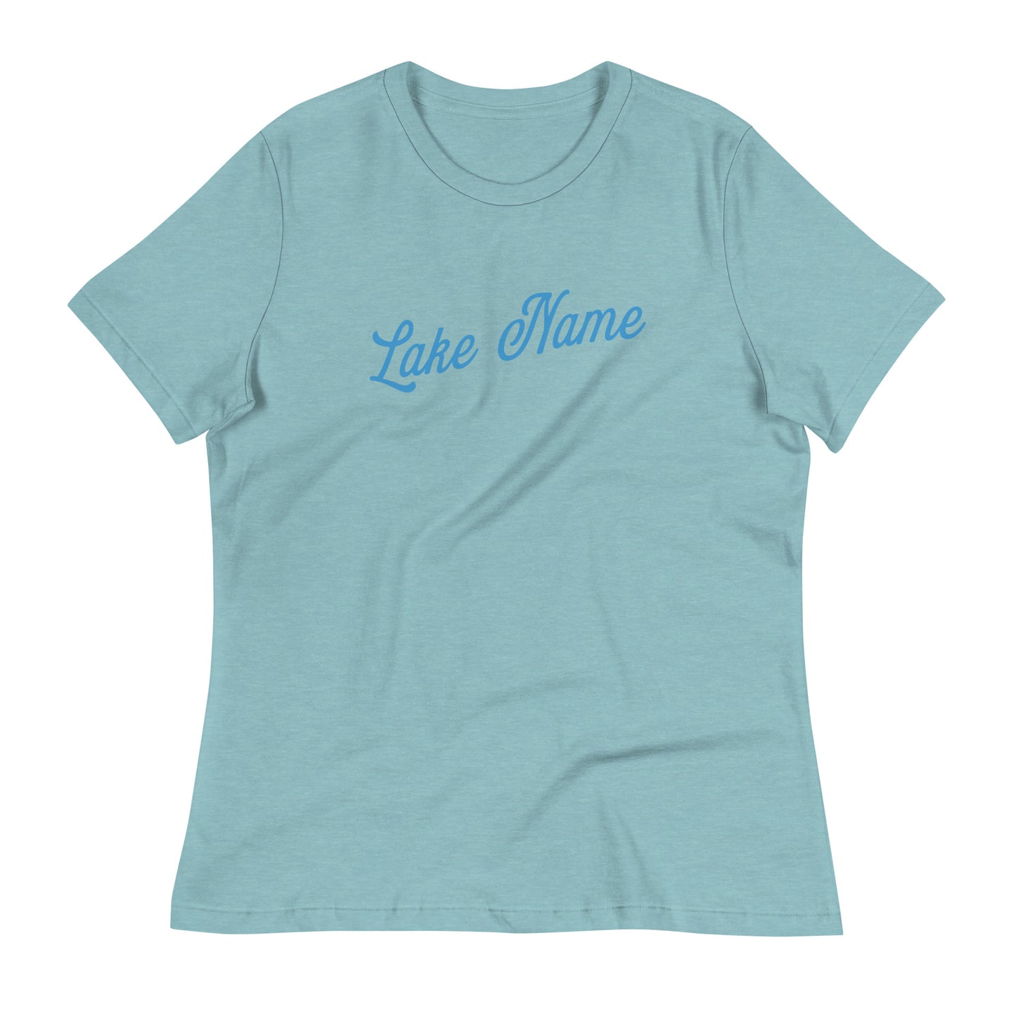 Signature logo Custom Lake Women's T-Shirt