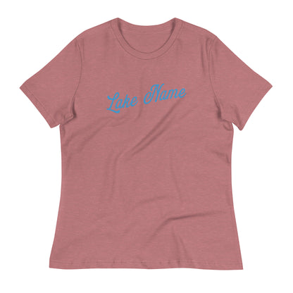 Signature logo Custom Lake Women's T-Shirt