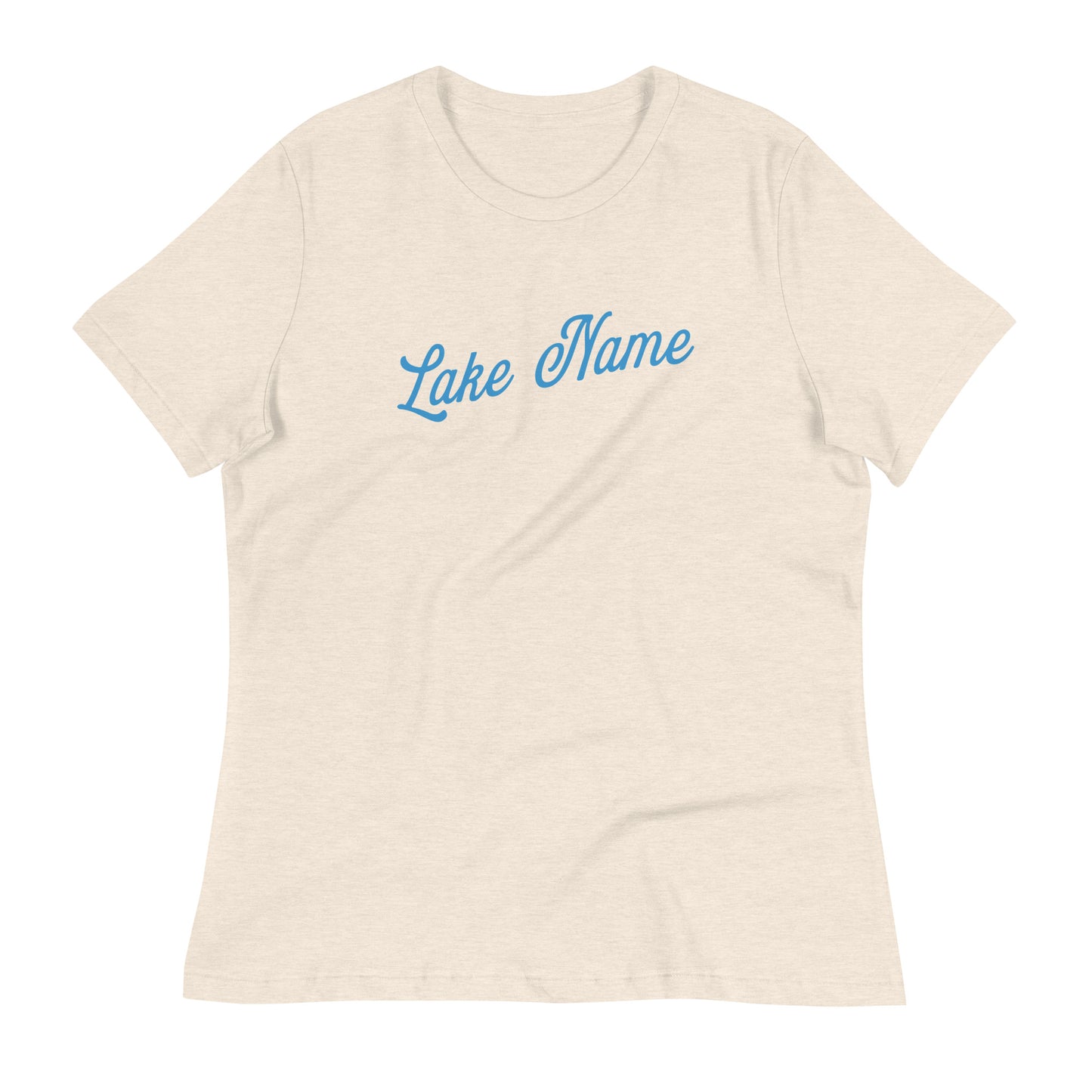 Signature logo Custom Lake Women's T-Shirt