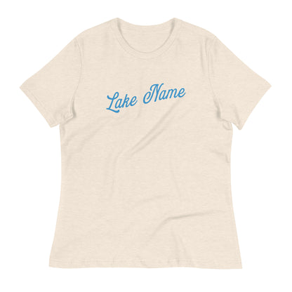 Signature logo Custom Lake Women's T-Shirt