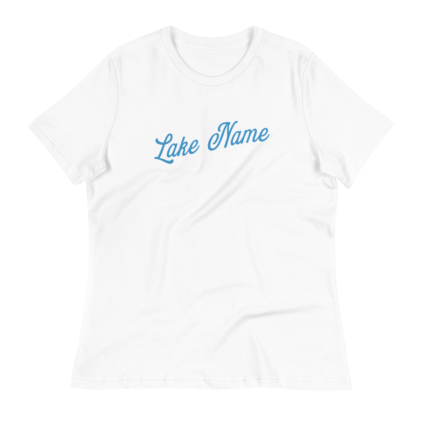 Signature logo Custom Lake Women's T-Shirt