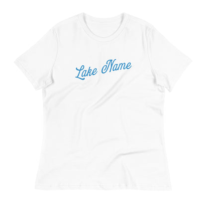 Signature logo Custom Lake Women's T-Shirt