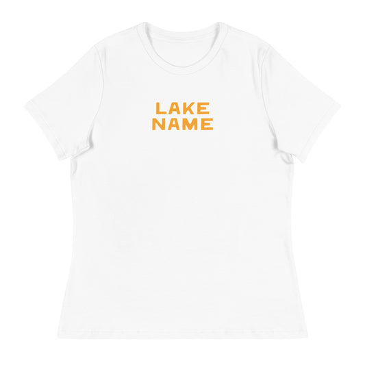 Camp logo Custom Lake T-Shirt Women's