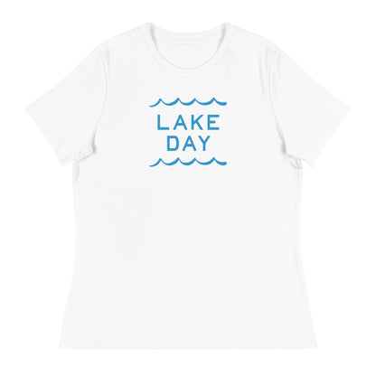 Lake Day Waves Women's T-Shirt