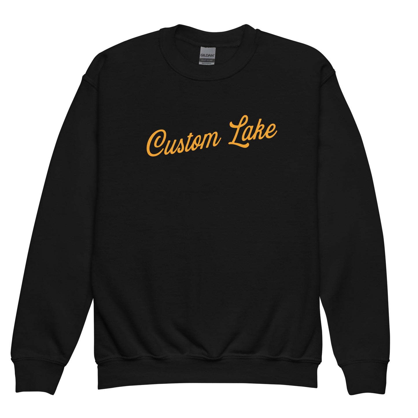 Signature Logo Custom Lake Crewneck Sweatshirt Kids