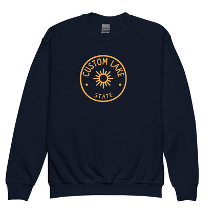 Sunny Logo Custom Lake Sweatshirt Kids