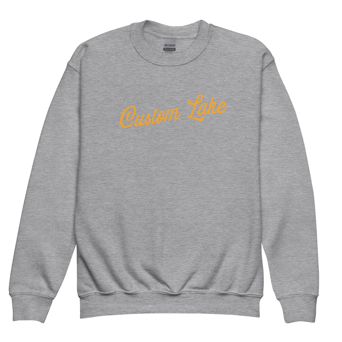 Signature Logo Custom Lake Crewneck Sweatshirt Kids