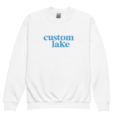 Original Lake Logo Custom Crewneck Sweatshirt Kids