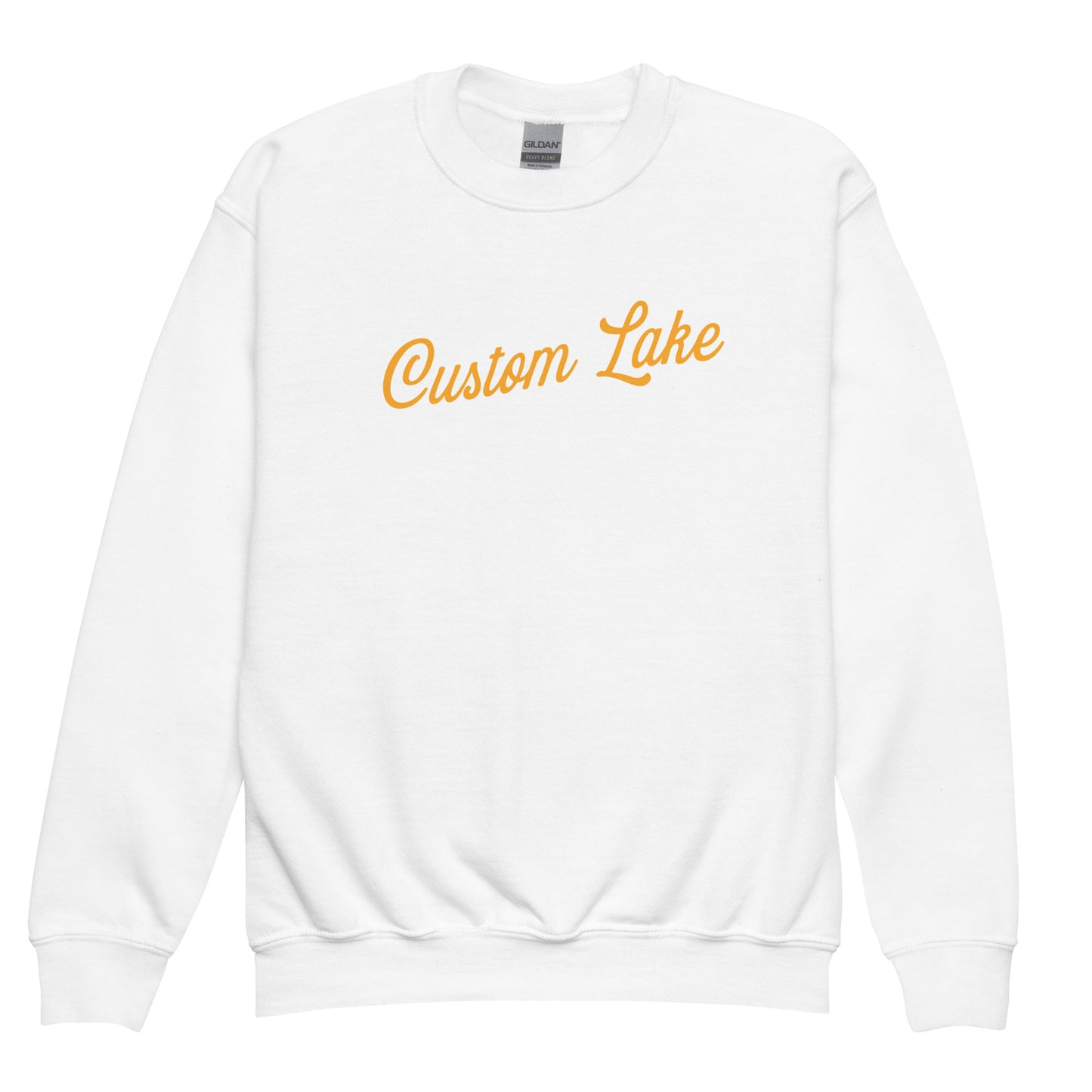 Signature Logo Custom Lake Crewneck Sweatshirt Kids