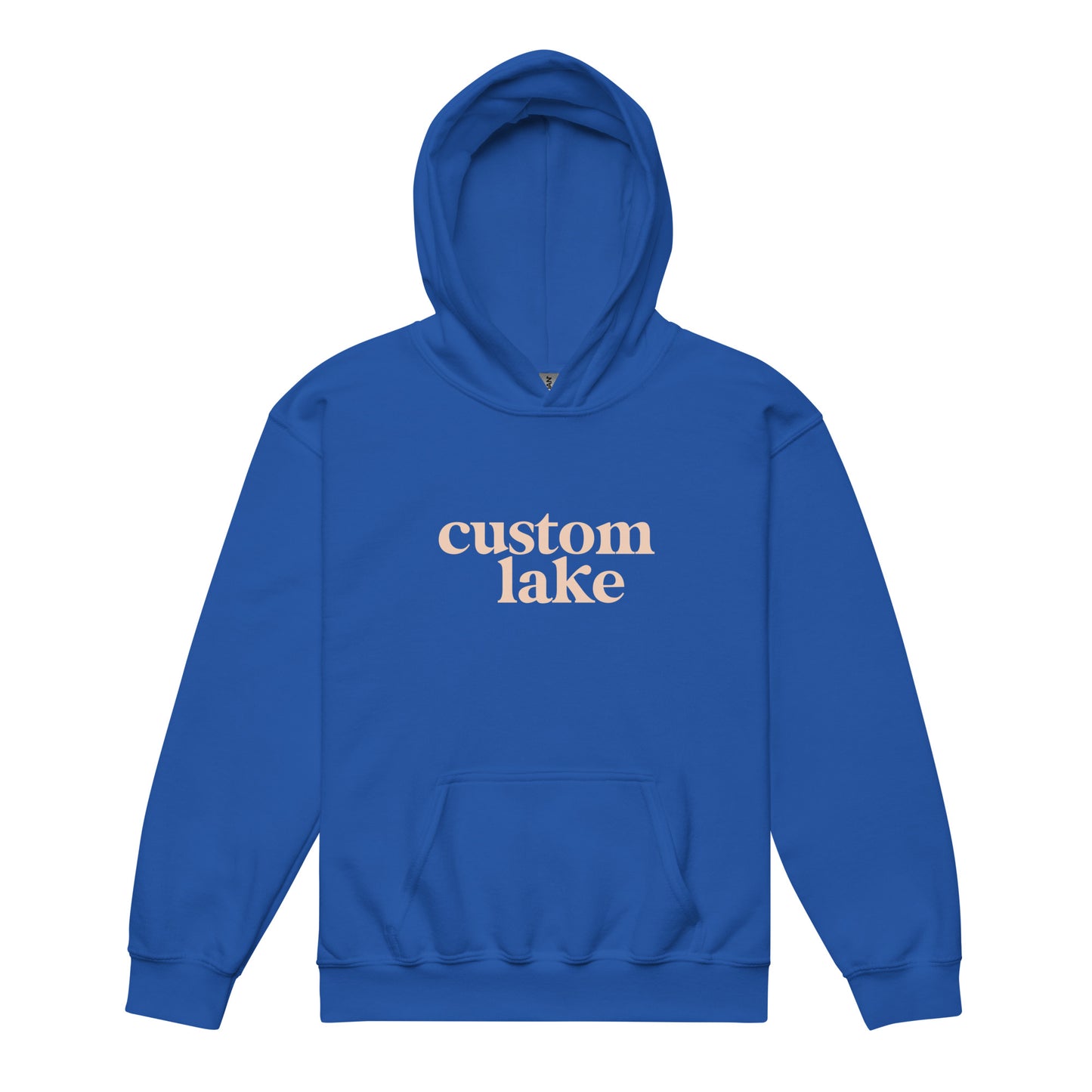 Original Logo Custom Lake Unisex Hoodie Kids