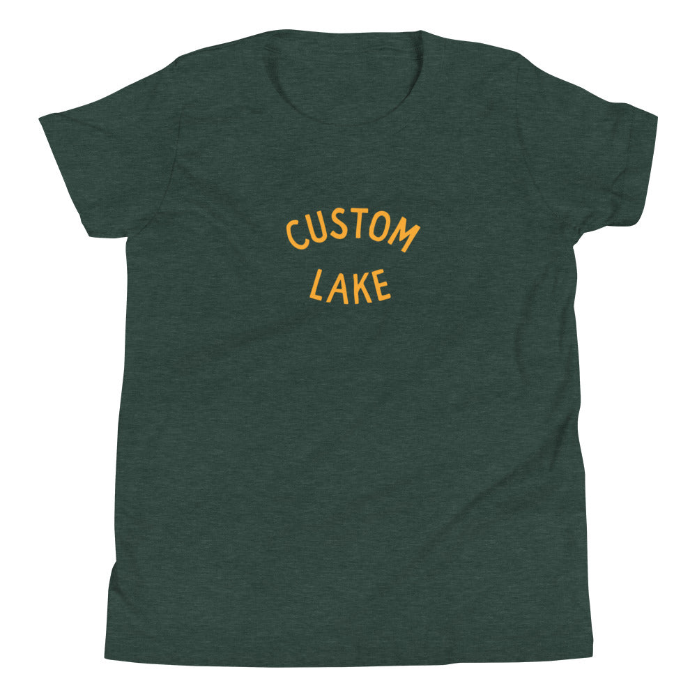 Classic Arch Custom Lake Logo Lightweight Unisex T-shirt Kids