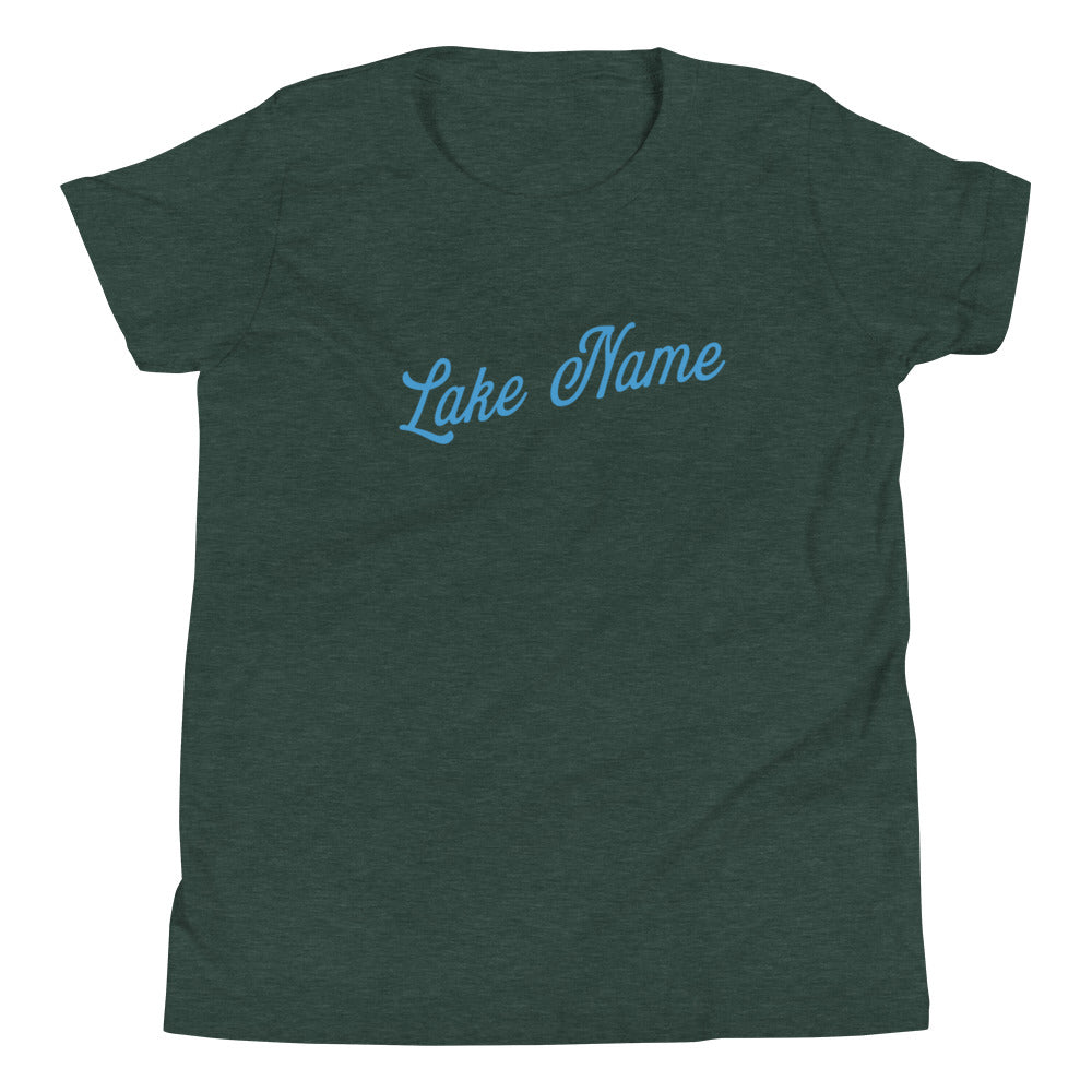 Signature Logo Custom Lake Short Sleeve T-shirt Kids