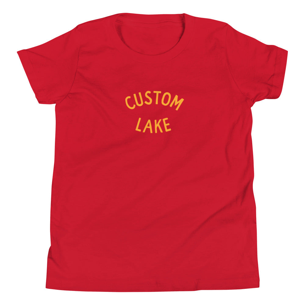 Classic Arch Custom Lake Logo Lightweight Unisex T-shirt Kids