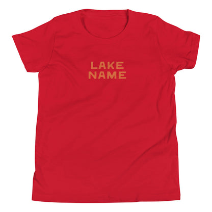 Camp Logo Custom Lake T-Shirt Kids