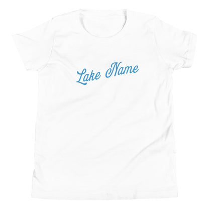 Signature Logo Custom Lake Short Sleeve T-shirt Kids